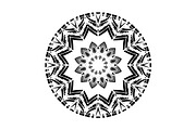 Black White Mandala Illustration Set, a Decorative Illustration by NJ Himel (Thumbnail 68 of 101)