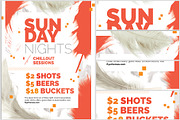 Feather Series – Sunday Night Flyer, a Flyer Template by FlyerHeroes (Thumbnail 2 of 4)