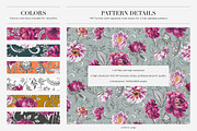 Paisley Floral Patterns And Motifs, a Pattern Graphic by LEAFure (Thumbnail 2 of 10)