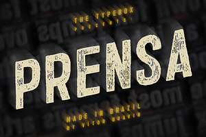 Prensa Typeface