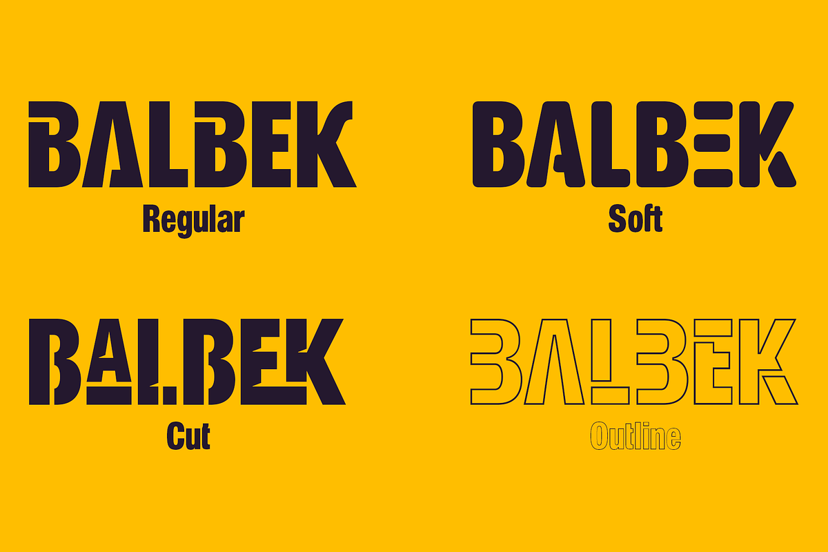 Balbek - Condensed Sans Serif, a Sans Serif Font by Valentino Vergan (Photo 2 of 15)