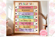 Classroom Posters Quotes Wall Art, an Object Graphic by RETROVIBZDESIGNS (Thumbnail 3 of 4)
