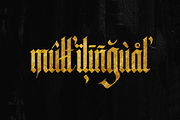 Autherical Typeface, a Blackletter Font by seventhimperium (Thumbnail 3 of 11)