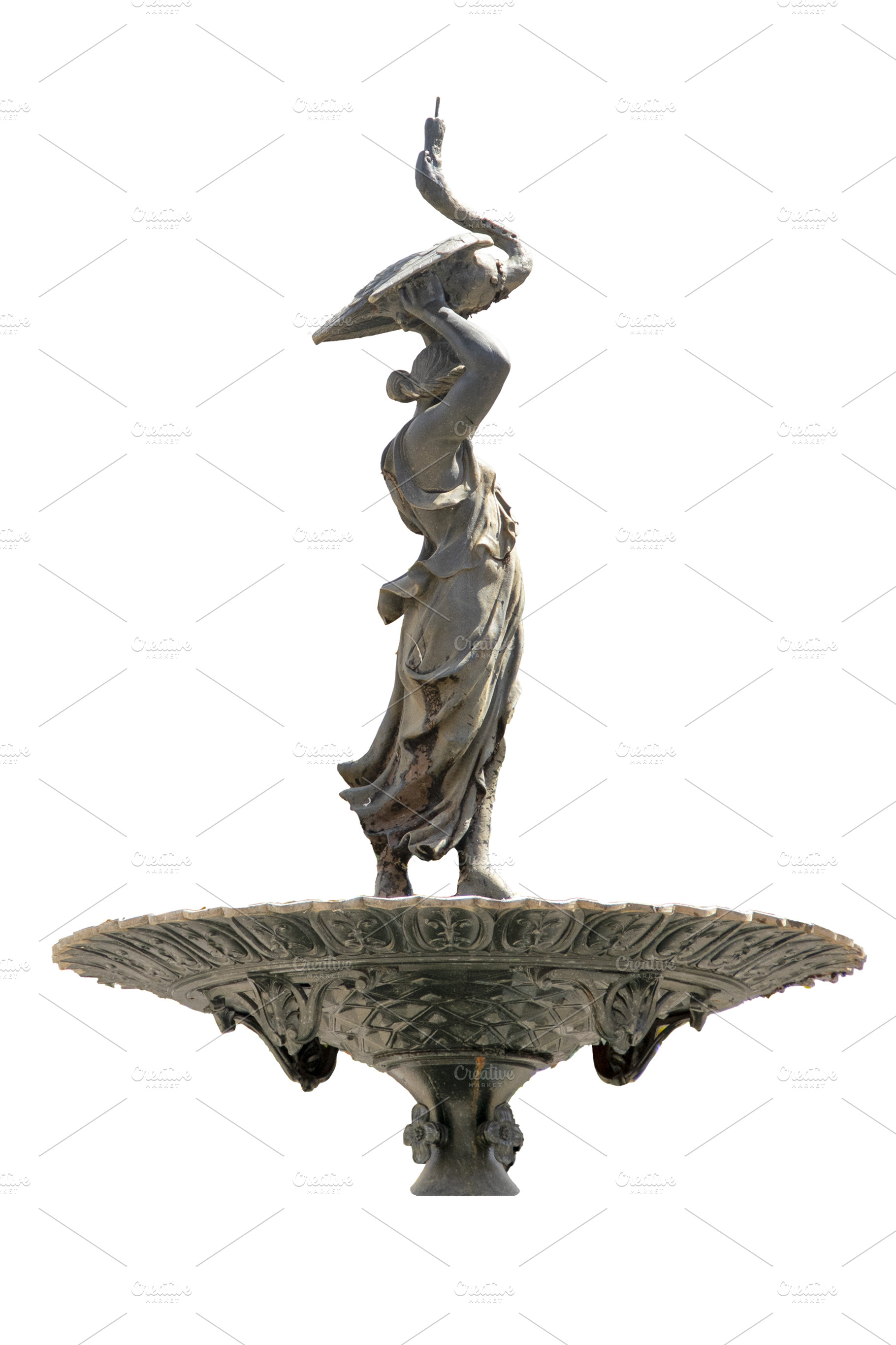 Woman figure with swan, an Arts & Entertainment Photo by DanFLCreativo