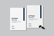 High Quality A4 Paper Mockup, an Advertising Mockup by swsi-studio (Thumbnail 5 of 5)