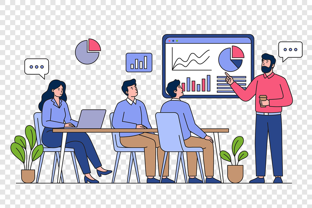 Business Strategy Presentation, a Work Illustration by Partikusi Design (Photo 3 of 3)