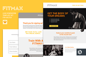 FITMAX Lead Generation Template Set