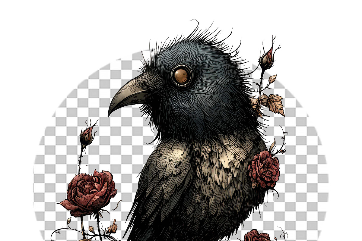 Dark Academia Portraits Gothic Png, an Illustration by one-touch (Photo 14 of 18)