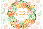 Autumn time watercolor set., a Seasonal Illustration by SabinaWatercolorArt (Thumbnail 9 of 16)