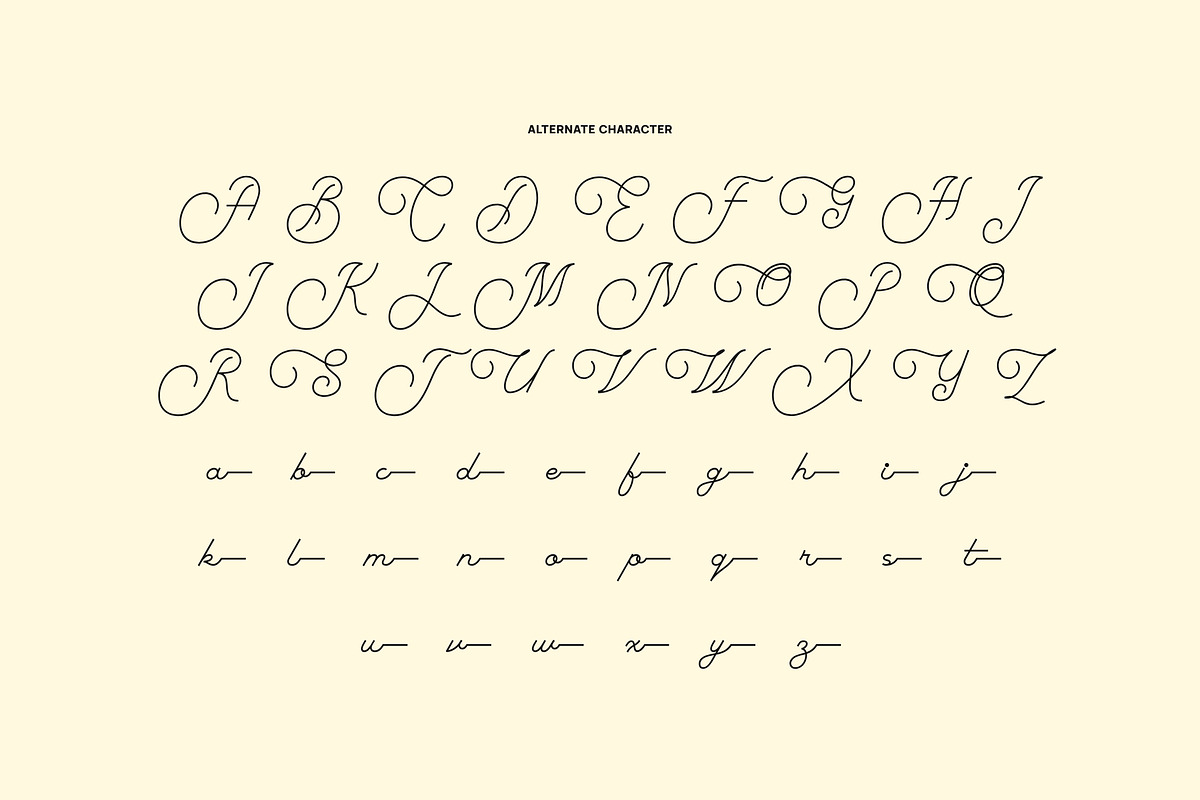Mortapia Retro Script Font, a Script Font by Imoodev (Photo 8 of 8)
