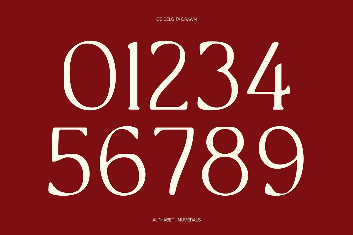 CS Belgita Drawn, a Serif Font by Craft Supply Co. (Photo 5 of 8)