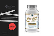 Pills Bottle Mockup, a Cups & Container Mockup by Reformer Mockup (Thumbnail 1 of 6)