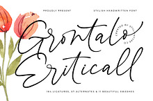 Grontalo Eriticall Handwritten Font