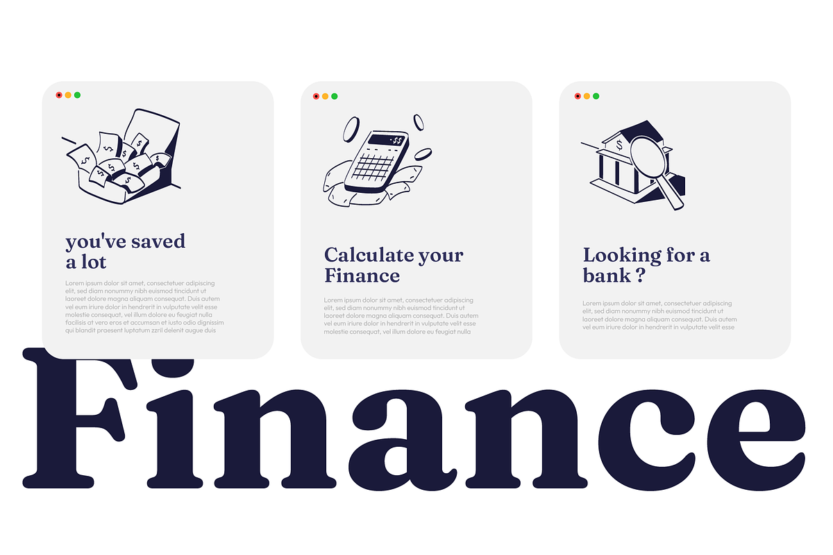 33 UX Illustration | Finance, a Finance Illustration by Directico Design Kit (Photo 3 of 7)
