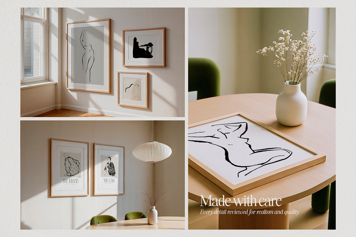 Velvet Frame Mockup Bundle, a Household Mockup by Salt Color Studio (Photo 3 of 9)