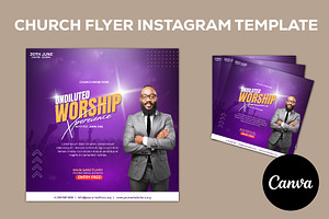 Church Flyer Canva Template