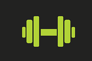 Modern Gym App Icon Design | Minimal, a Branding & Logo Template by microtasker (Thumbnail 1 of 2)