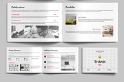 Clean Resume Booklet Template, a Stationery Template by MightyDesign (Thumbnail 5 of 8)