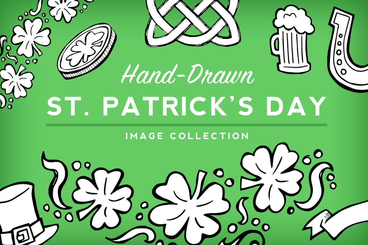 St Patrick’s Day Sketch Collection, an Illustration by Jaleh Afshar (Photo 1 of 3)