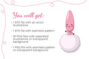 Sex Toys Characters 18+, an Object Illustration by Panna Limon Store (Thumbnail 6 of 7)