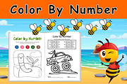 Color By Number Fall - Fall Craft, a Templates & Theme by Premium Digital Templates (Thumbnail 2 of 3)