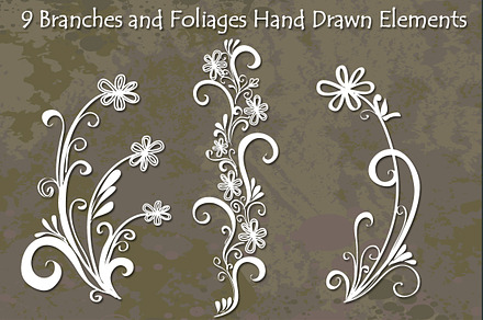Branches & Foliages Vectors