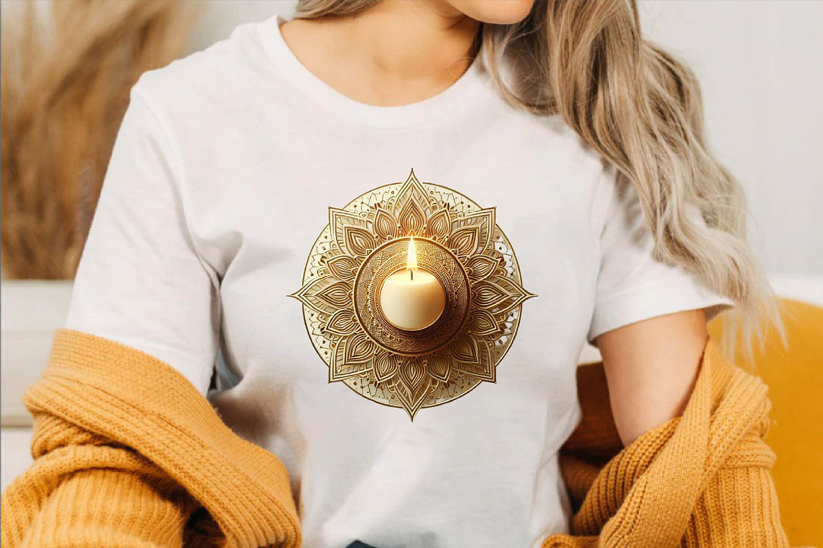Diwali Candles Sublimation Clipart, an Illustration by SVGArt (Photo 2 of 8)