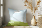 Living Room Square Pillow Mockup, a Household Mockup by NoemieDesigns (Thumbnail 4 of 11)