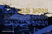 Hangod | Blackletter, a Blackletter Font by Brew & Butcher Studio (Thumbnail 11 of 11)