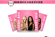 Luxury soft Pink hair stylist flyer, a Social Media Template by Foedesigner (Thumbnail 4 of 8)