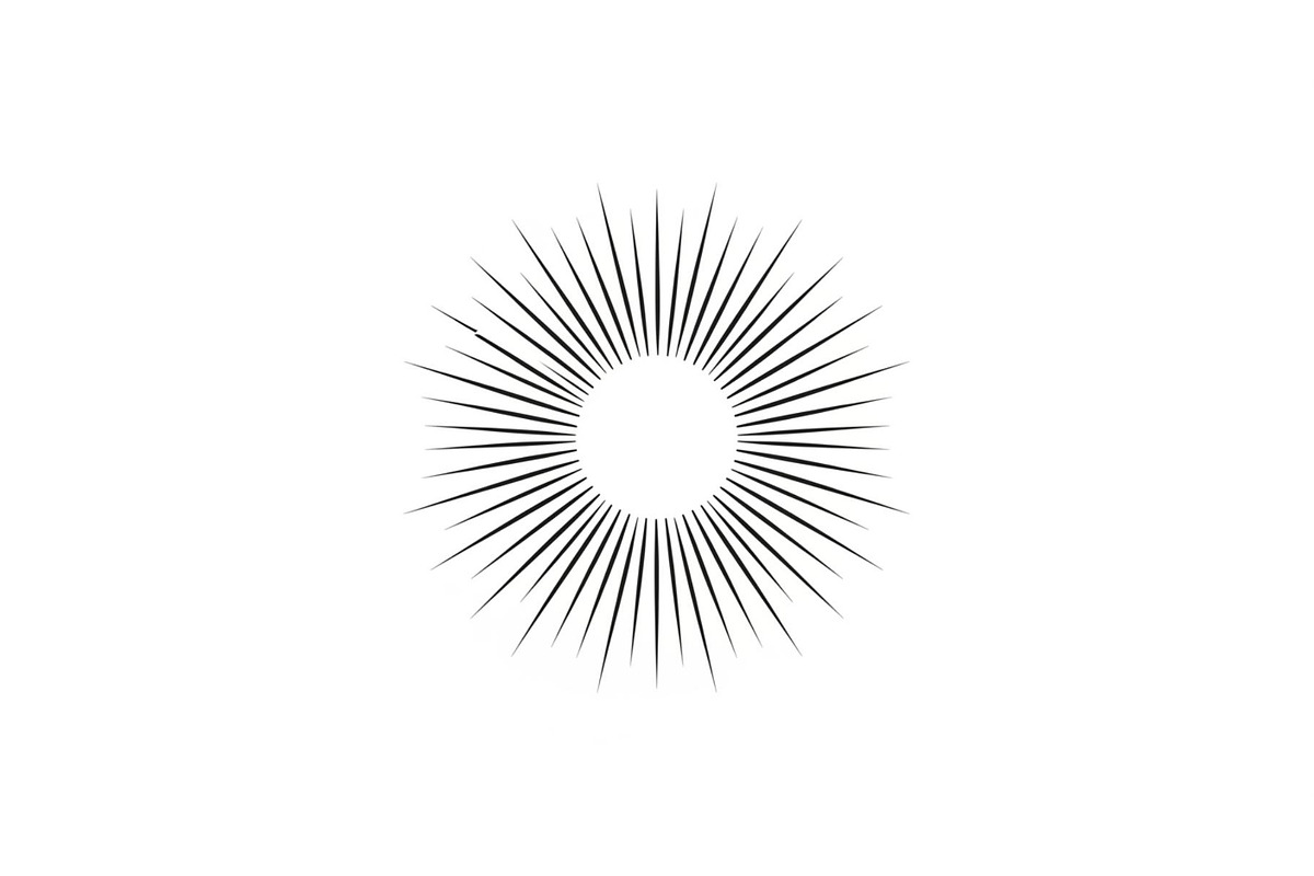 Sunburst Rays Vector Bundle Bundle, an Illustration by yasushie (Photo 22 of 31)