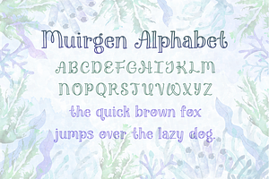 Muirgen & Aerwyna Font Duo