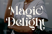 Magic Delight - Alternate Serif Font, a Serif Font by suhadidesign (Thumbnail 1 of 10)