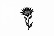 Modern Black Flower Design, an Illustration by jahid234 (Thumbnail 20 of 21)