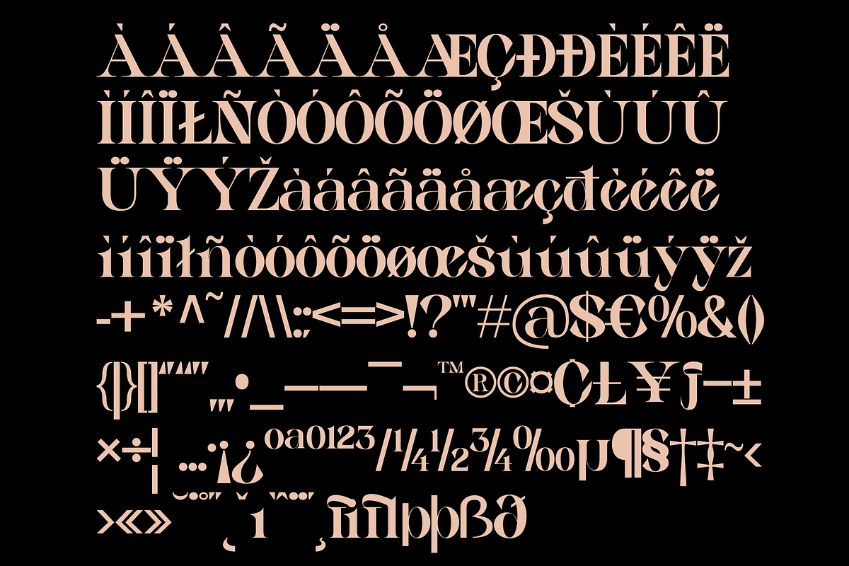 Manomali, a Serif Font by maybefont (Photo 7 of 12)