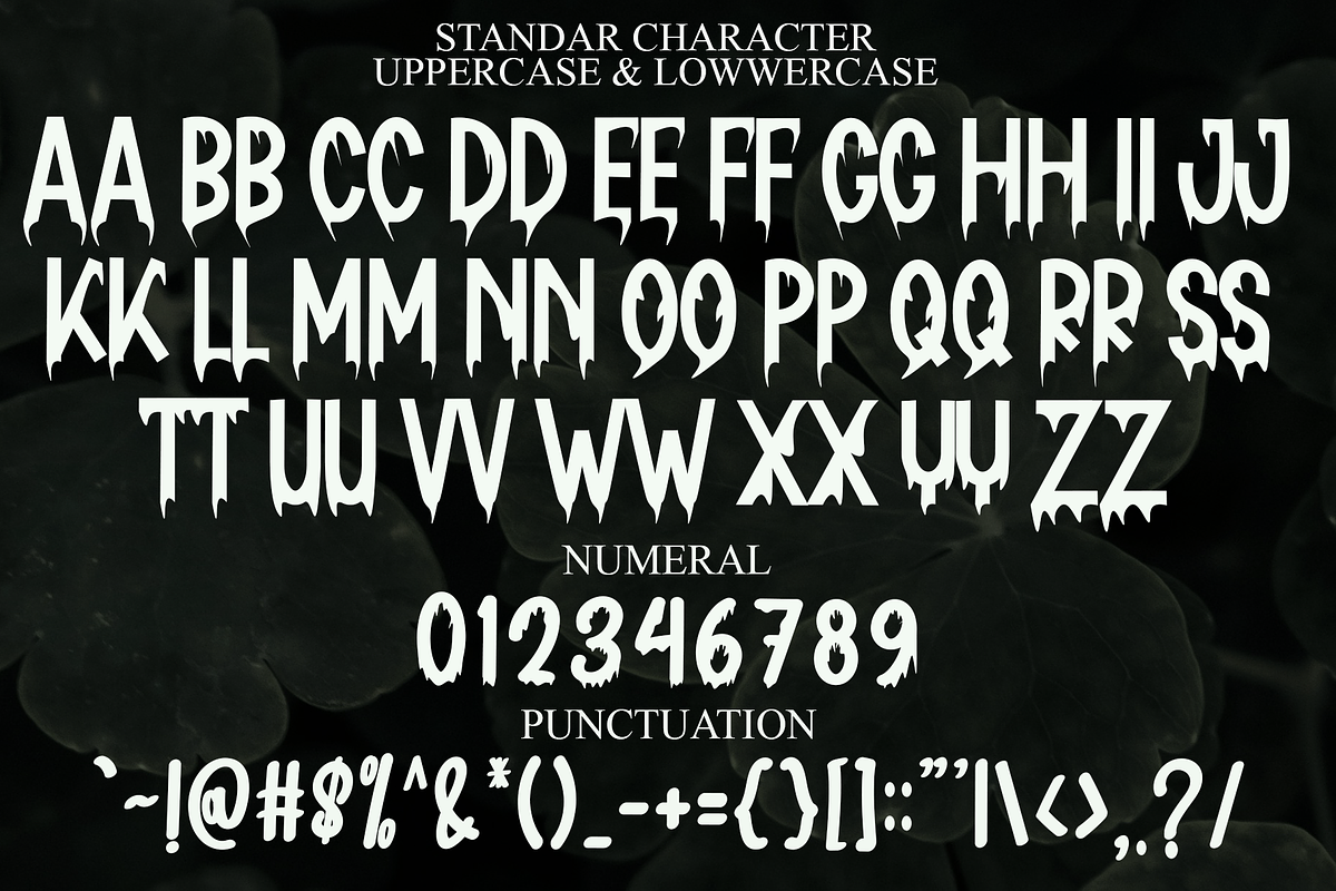 Title Horror, a Serif Font by FreshTypeINK (Photo 7 of 7)