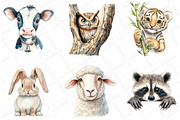 Animal Peeking Around Corner Clipart, an Illustration by DreamPrint404 (Thumbnail 5 of 5)