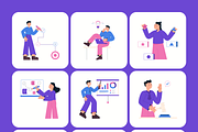 210 Work & Productivity Set, a Work Illustration by Creative Stall (Thumbnail 15 of 18)