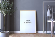 Frame Mockup, a Print Template by Designrepos (Thumbnail 1 of 2)