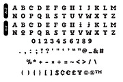 Fox Minutes Font, a Slab Serif Font by Fox7 By Rattana (Thumbnail 8 of 8)