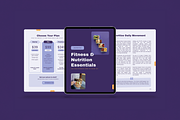 Bold Fitness Coach Ebook Template, a Marketing Template by Mirely Creative Co (Thumbnail 3 of 8)