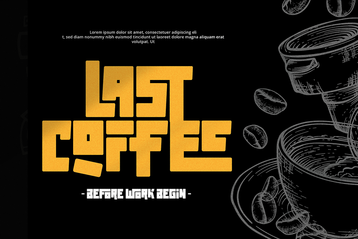GoBlock - Heavy Font, a Blackletter Font by Grontype (Photo 4 of 10)
