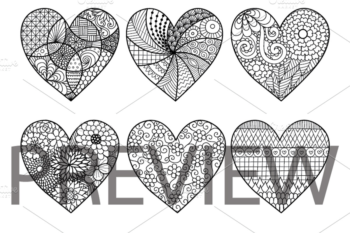35 Valentine's coloring, an Animal Illustration by Somjai King (Photo 34 of 36)