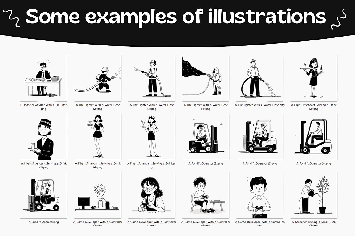 Notion-Style Illustration Occupation, a Work Illustration by DaisyStudio (Photo 6 of 10)