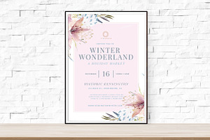 Winter Wonderland Winterfest Flyer 