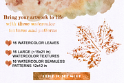 Large Watercolor Textures Set, a Texture Graphic by Alexandra Fulger (Thumbnail 2 of 5)