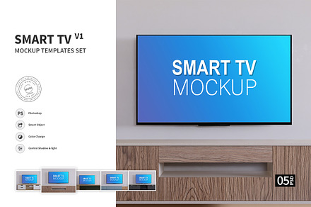 Smart TV vol.01 - Mockup
