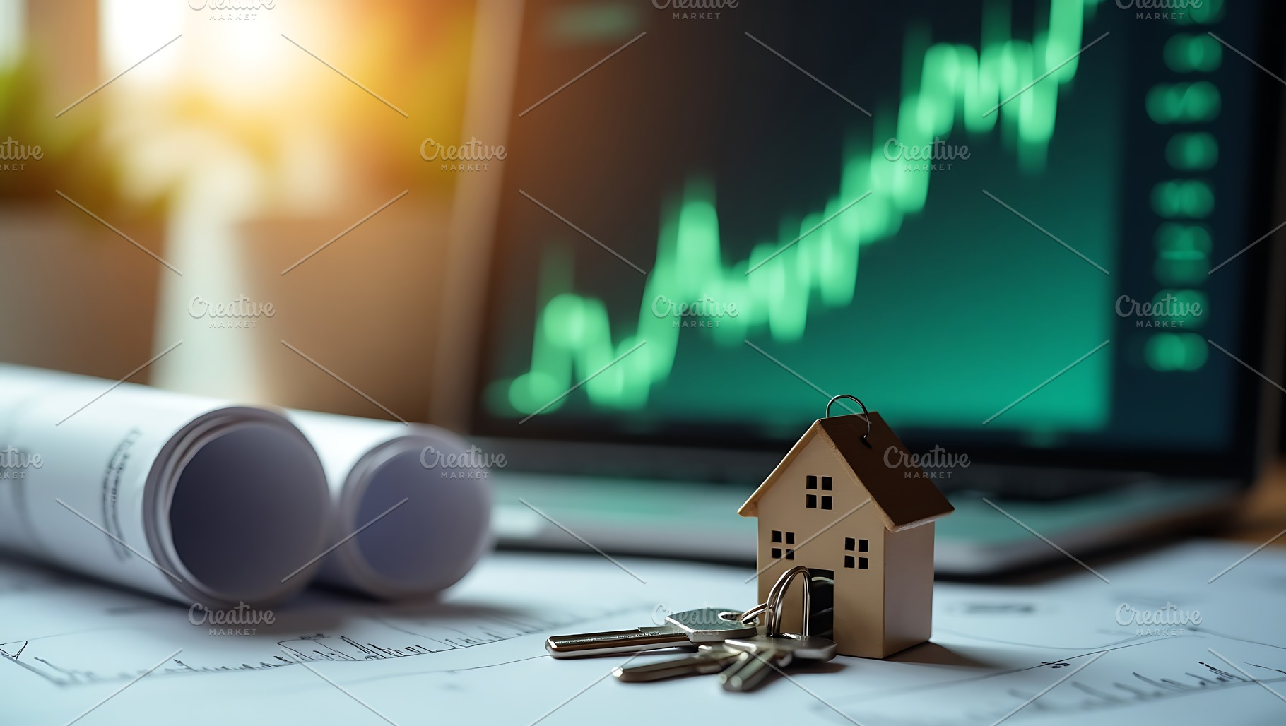 Real estate investment property, a Business Photo by Artonix