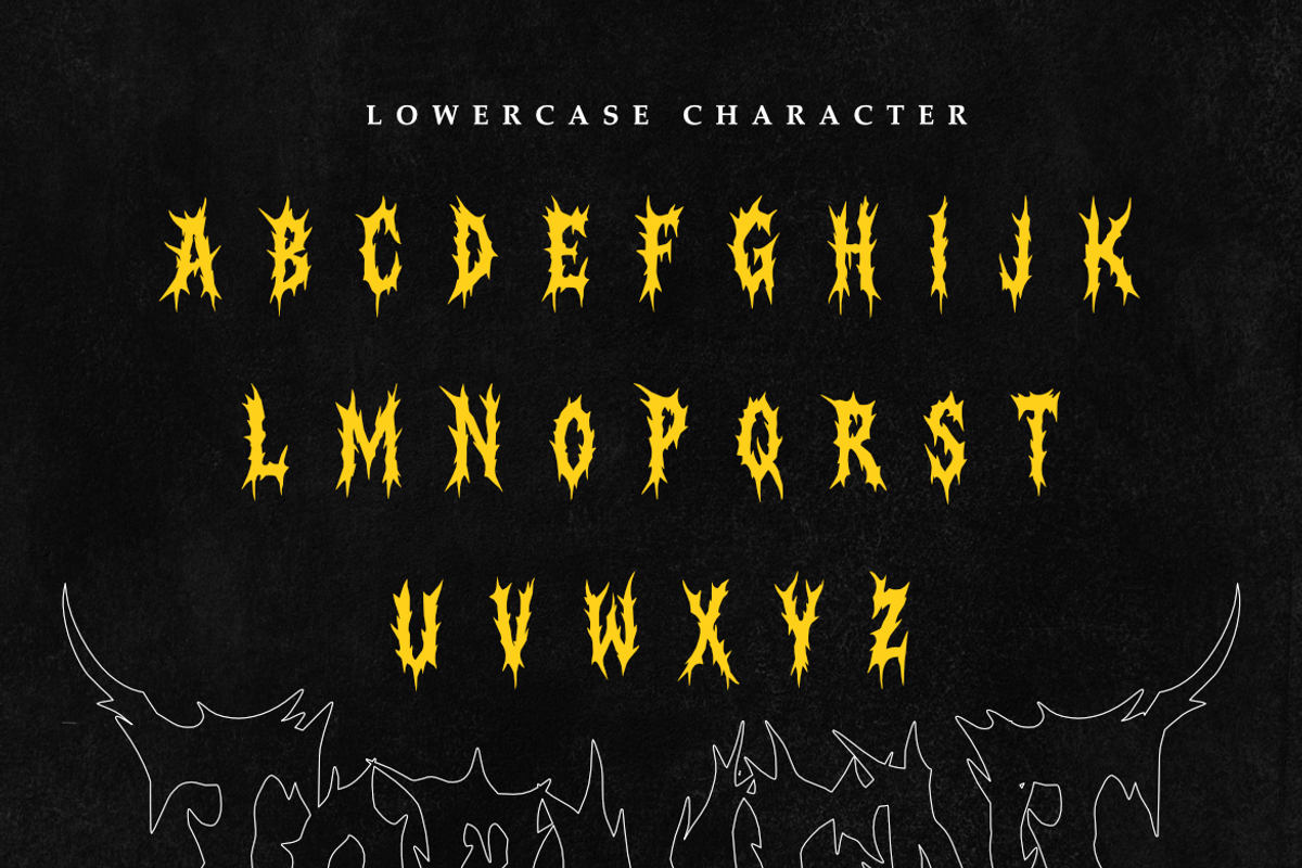 Torment Pulsation – Death Metal, a Blackletter Font by Masyafi Studio (Photo 9 of 9)