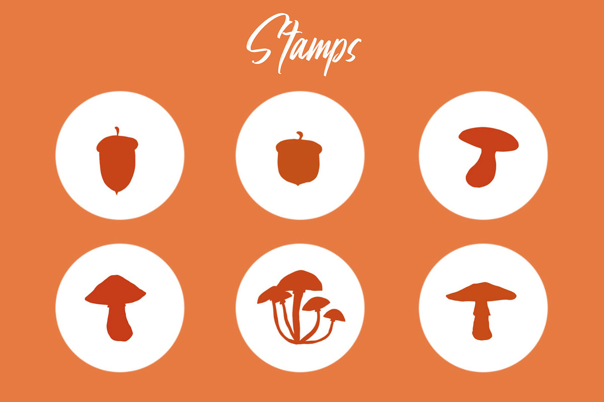 Autumn Brush set for Procreate, a Brush Add-On by Littlefield Design (Photo 9 of 16)